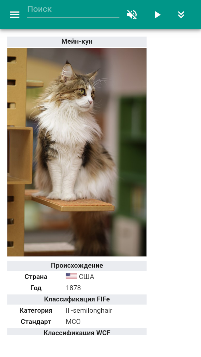Скриншот приложения «Породы кошек (викторина)» №4