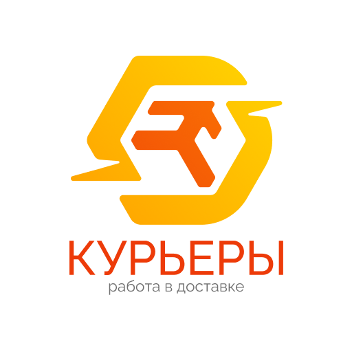 Иконка приложения Работа курьером - сервис доставки